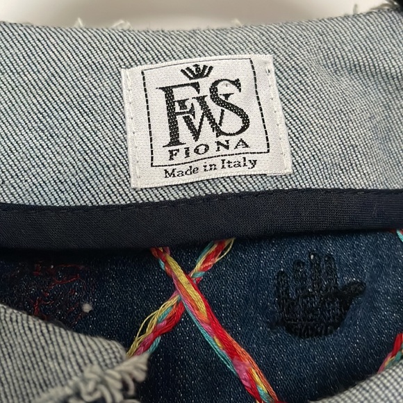 Denim Fiona made in Italy jacket - Picture 11 of 15